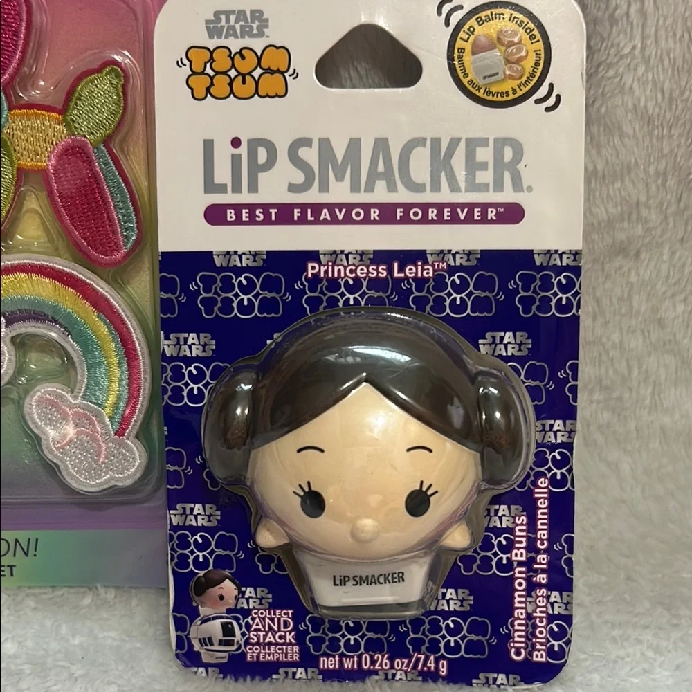 Star wars lip balm and patches